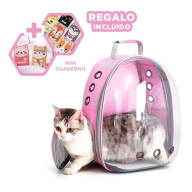 MOCHILA ESPECIAL PARA MININO EN ROSA Y+REGALO AGENDITA