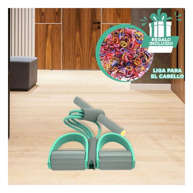 PACK12 BANDA DE TENSION VERDE AGUA Y PLOMO Y+LIGAS DE REGALO