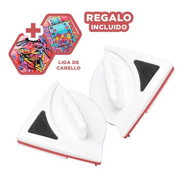 PACK12 LIMPIA VENTANAS TRIANGULO EN ROJO Y+LIGAS DE REGALO