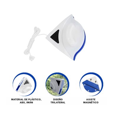 PACK2 LIMPIADOR MAGNÉTICO PARA CRISTALES Y+LIGAS DE REGALO