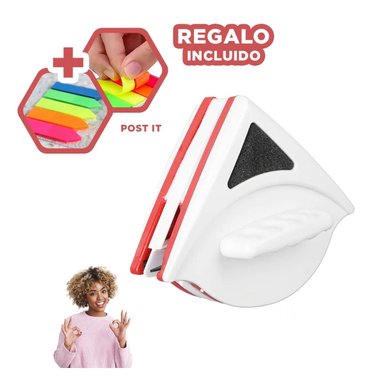 PACK6 LIMPIA CRISTALES EN ROJO Y+BANDERITAS ADHESIVAS