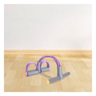 PACK2 BANDA DE ALTA RESISTENCIA EN MORADO Y+LIGAS DE REGALO