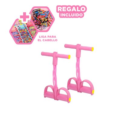 PACK12 BANDA FLEXIBLE EN ROSADO CLARO Y+LIGAS DE REGALO