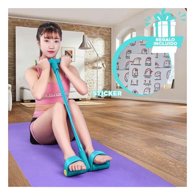 LIGA ELASTICA EN CELESTE CLARO Y+REGALO STICKERS