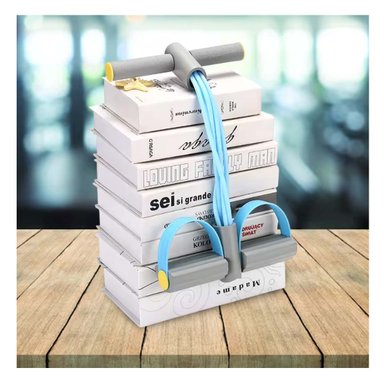 PACK4 BANDA DE TENSION EN CELESTE Y PLOMO Y+REGALO STICKERS