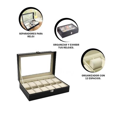 PACK4 ORGANIZADOR CON SEPARADORES EN NEGRO Y+PAPEL DE REGALO