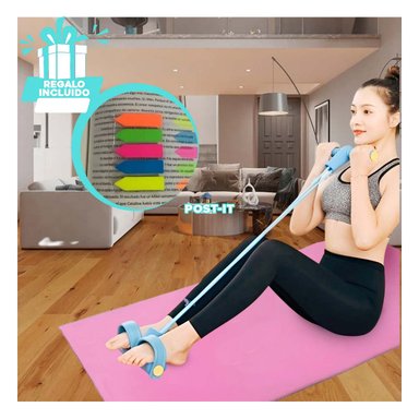 PACK6 LIGA TENSORA EN CELESTE CLARO Y+BANDERITAS ADHESIVAS