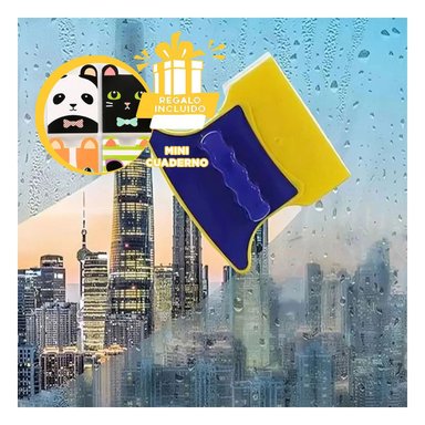 PACK6 LIMPIA VIDRIOS EN AZUL AMARILLO Y+REGALO AGENDITA