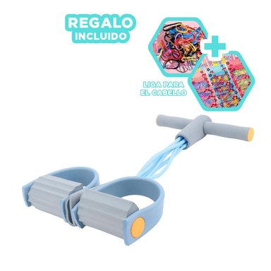 PACK12 BANDA DE TENSION CELESTE Y PLOMO Y+LIGAS DE REGALO
