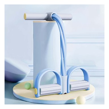 PACK4 BANDA DE EJERCICIO EN CELESTE PLOMO Y+REGALO AGENDITA