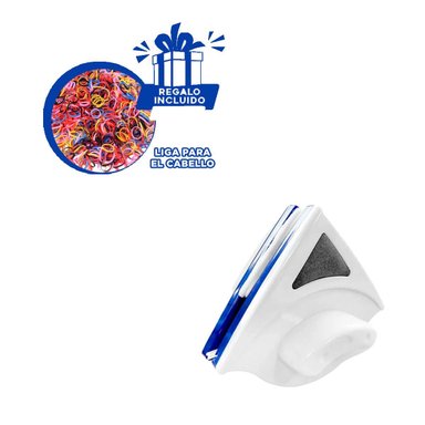 PACK6 LIMPIA VENTANA IMANTADO DE 2 COLORES Y+LIGAS DE REGALO