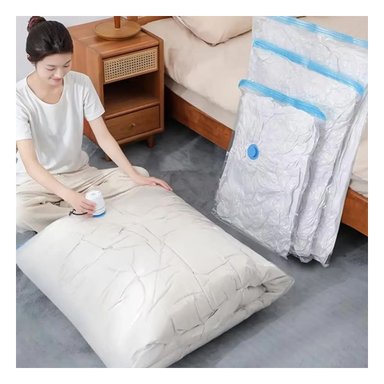 PACK4 FUNDA VERSATIL PARA GUARDAROPA SIN AIRE EN NARANJA