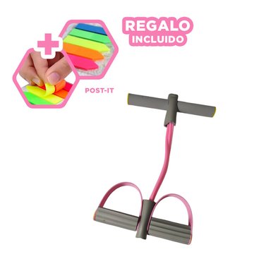 PACK12 BANDA DE FUERZA EN ROSADO Y+BANDERITAS ADHESIVAS