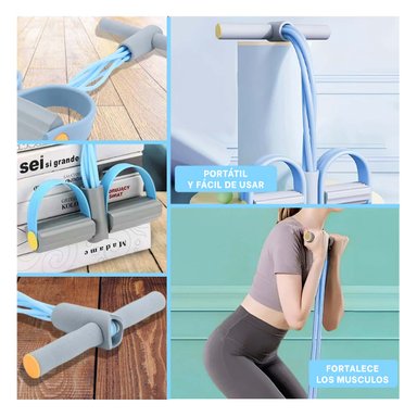 PACK6 LIGA TENSOR EN CELESTE CLARO Y PLOMO Y+REGALO AGENDITA