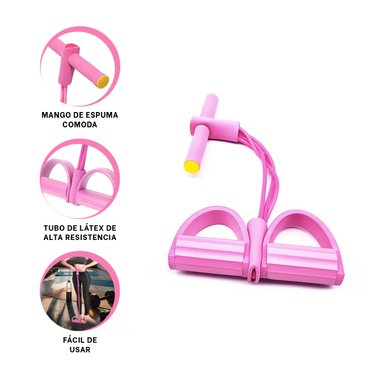 PACK2 LIGA PARA ENTRENAR EN ROSADO CLARO Y+REGALO AGENDITA