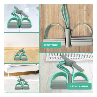 PACK6 LIGA DE TENSION VERDE AGUA Y PLOMO Y+REGALO STICKERS