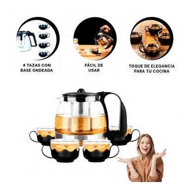 PACK2 TETERA FUNCIONAL PARA BEBIDAS 1000ML Y+REGALO STICKERS