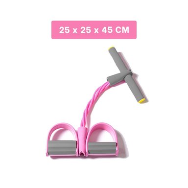 PACK12 TENSOR DE PEDAL ROSADO CLARO Y PLOMO SUAVE Y LIGERO PARA ENTRENAMIENTO Y+REGALO STICKER - 4