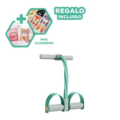 PACK12 BANDA TENSORA EN VERDE AGUA PLOMO Y+REGALO AGENDITA