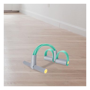 PACK4 BANDA DE EJERCICIO VERDE AGUA PLOMO Y+REGALO AGENDITA