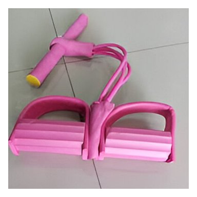 PACK4 BANDA PARA GYM EN ROSADO CLARO Y+PAPEL DE REGALO