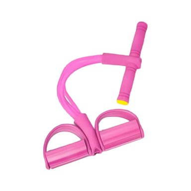 LIGA ELASTICA DE RESISTENCIA ABDOMINAL EN ROSADO CLARO