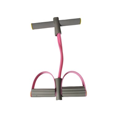 PACK2 LIGA PRACTICA DE GYM ROSADO Y PLOMO Y+PAPEL DE REGALO