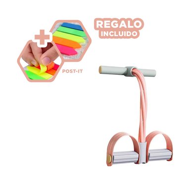 PACK12 BANDA DE PIE DURAZNO Y PLOMO Y+BANDERITAS ADHESIVAS