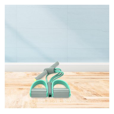PACK12 FLEXOR TENSOR DE PEDAL VERDE AGUA Y PLOMO COMODO Y FLEXIBLE Y+PAPEL REGALO - 3