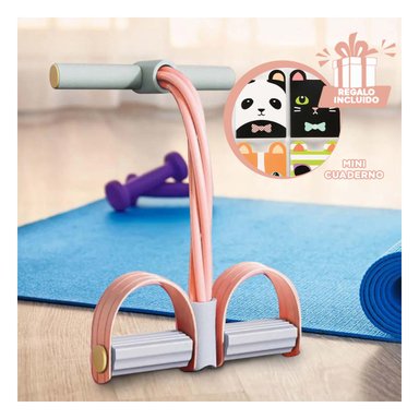 PACK12 BANDA TENSORA EN DURAZNO Y PLOMO Y+REGALO AGENDITA