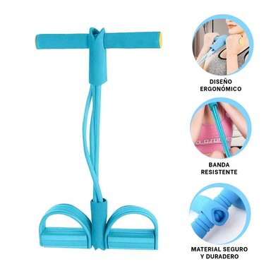 PACK2 LIGA ELASTICA EN CELESTE CLARO Y+REGALO STICKERS