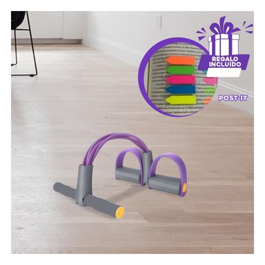 PACK12 BANDA DE FUERZA EN MORADO Y+BANDERITAS ADHESIVAS