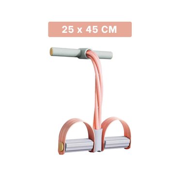 PACK2 LIGA TENSOR DE PEDAL DURAZNO Y PLOMO COMODA Y RESISTENTE PARA EJERCICIO - 4