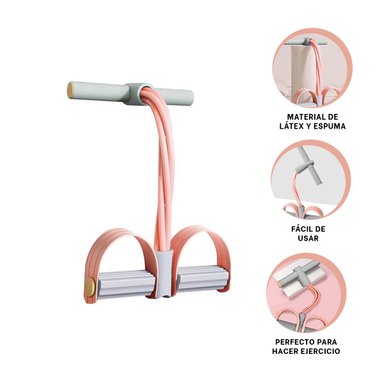 PACK6 CINTA ELASTICA EN DURAZNO Y PLOMO Y+PAPEL DE REGALO