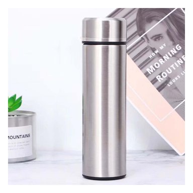 PACK6 VASO REUTILIZABLE DIGITAL 500 ML PLATEADO PRACTICO Y COMODO - 3
