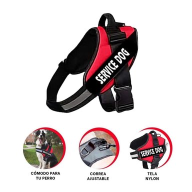 PACK2 CHALECO DE ASISTENCIA EN ROJO Y+LIGAS DE REGALO