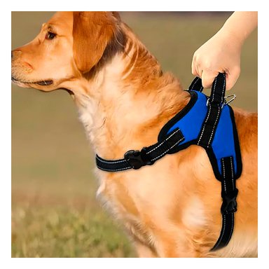 PACK2 ARNES CON PECHERA AJUSTABLE EN AZUL Y+PAPEL DE REGALO