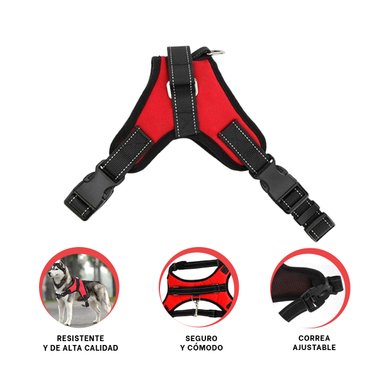 PACK12 ARNES EN FORMA DE H Y TALLA S EN COLOR ROJO