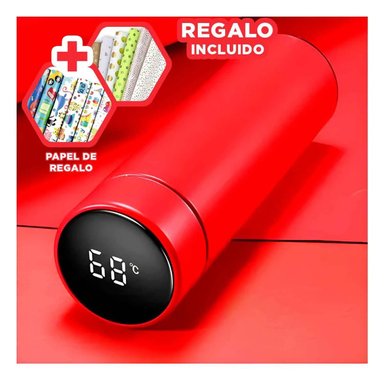 PACK6 BOTELLA CON INFUSOR PARA TE ROJO Y+PAPEL DE REGALO