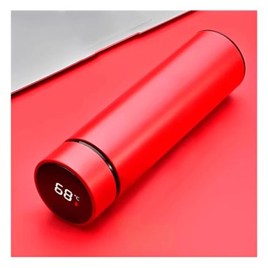 PACK4 TOMATODO CON TAPA DIGITAL Y FILTRO DE TE EN ROJO