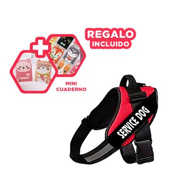 ARNES TIPO PECHERA EN COLOR ROJO Y+REGALO AGENDITA