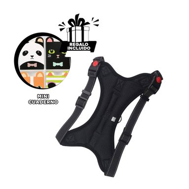 ARNES SEGURO PARA PERROS EN COLOR NEGRO Y+REGALO AGENDITA