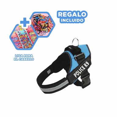PACK12 CHALECO RESISTENTE EN CELESTE Y+LIGAS DE REGALO