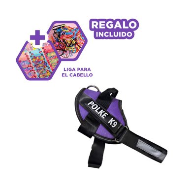 PACK12 CHALECO RESISTENTE EN MORADO Y+LIGAS DE REGALO