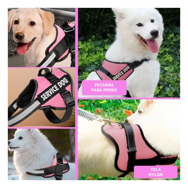 PACK4 CHALECO RESISTENTE Y OPTIMA ROSADO Y+REGALO STICKERS