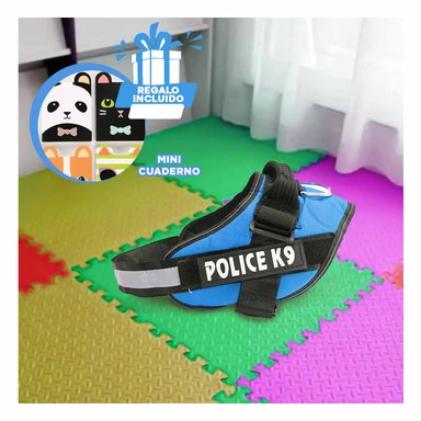 PACK12 CHALECO CON ENGANCHE EN CELESTE Y+REGALO AGENDITA