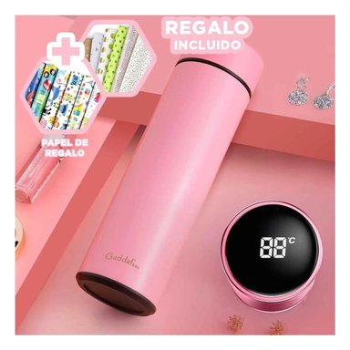 PACK12 TOMATODO CON FILTRO PARA TE ROSADO Y+PAPEL DE REGALO