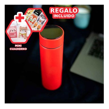 PACK12 TOMATODO CON TAPA DIGITAL EN ROJO Y+REGALO AGENDITA