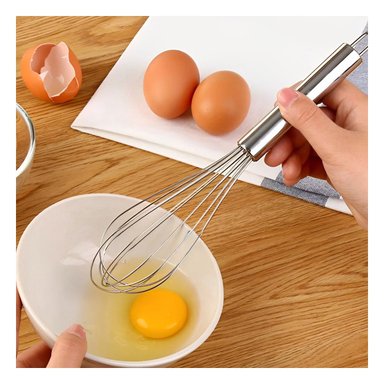 PACK4 MEZCLADORA PORTATIL DE ACERO INOXIDABLE EN PLATEADO