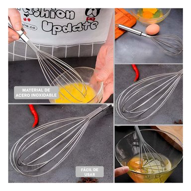 PACK4 MEZCLADORA INOXIDABLE EN PLATEADO Y+REGALO AGENDITA